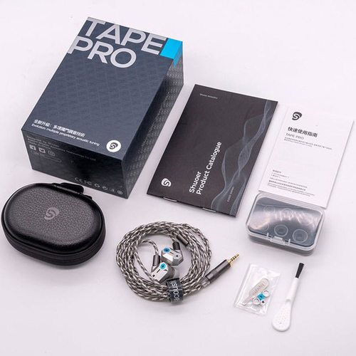 Наушники Letshuoer TAPE PRO (чёрный металлик)