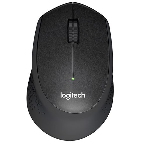 Мышка офисная Logitech M330 Silent Plus (черный)