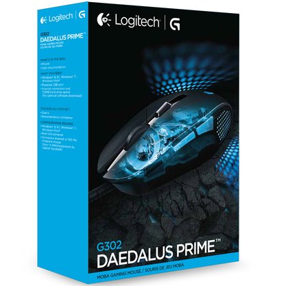 Игровая мышка Logitech G302 Daedalus Prime MOBA