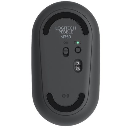 Мышка офисная Logitech M350 Pebble Graphite (черный)