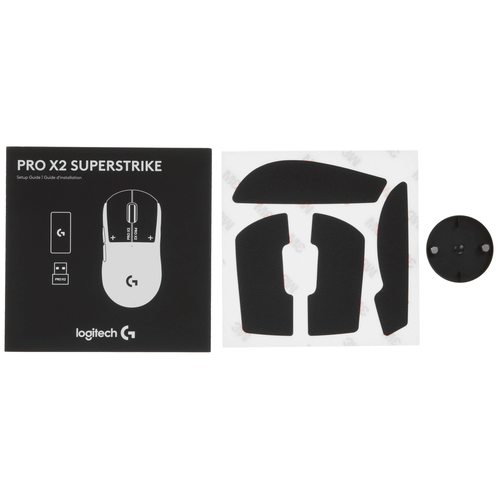 Игровая мышка Logitech Pro X2 Superstrike (серый/черный)