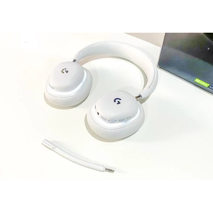 Игровые наушники Logitech G735 (белый)