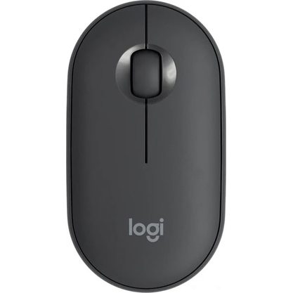 Мышка офисная Logitech Pebble M350 (черный) (Копия)