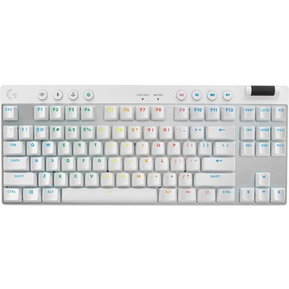 Игровая клавиатура Logitech G Pro X TKL GX Brown Taktile (белый)
