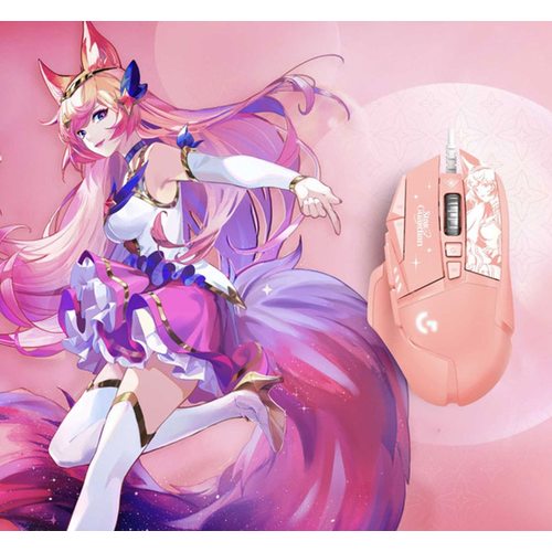 Игровая мышка Logitech G502 Hero AHRI (Sweet Pink)