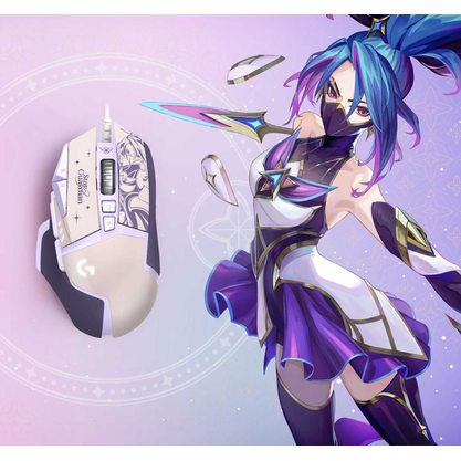 Игровая мышка Logitech G502 Hero AKALI (Grape Purple)