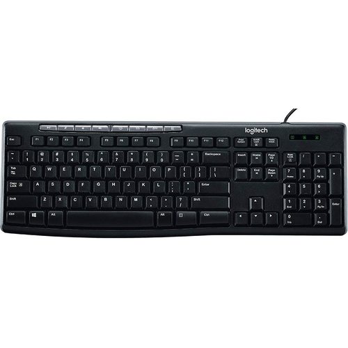 Клавиатура офисная Logitech K200