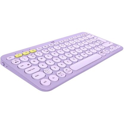 Клавиатура офисная Logitech K380 Multi-Device Lavender Lemonade (лавандовый)