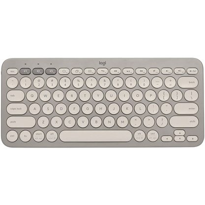 Клавиатура офисная Logitech K380 Multi-Device Sand (песочный)