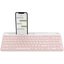Клавиатура офисная Logitech K580 (розовый)