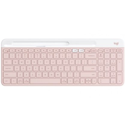 Клавиатура офисная Logitech K580 (розовый)