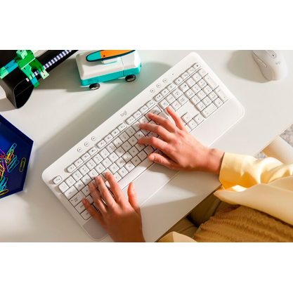 Клавиатура офисная Logitech K650 (белый)
