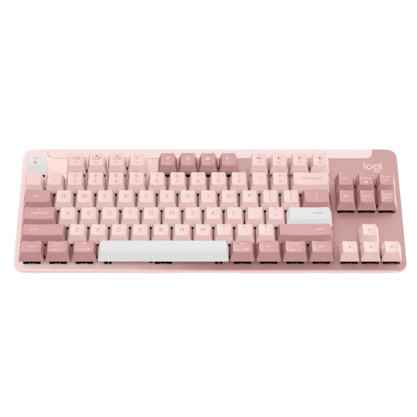 Клавиатура офисная Logitech K855 Red Switch (розовый)
