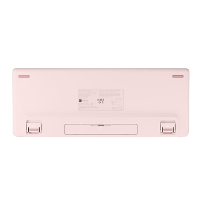 Клавиатура офисная Logitech K855 Red Switch (розовый)