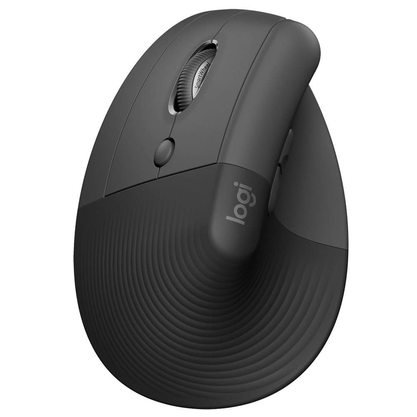 Мышка офисная Logitech Lift для левшей (черный)