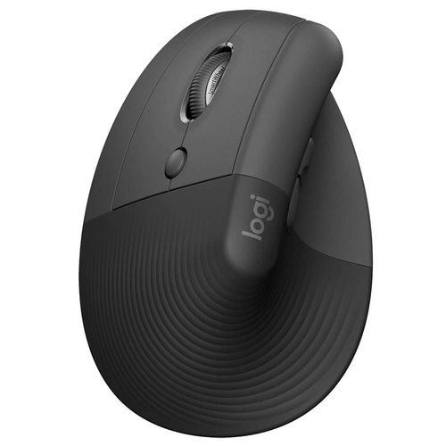 Мышка офисная Logitech Lift для левшей (черный)