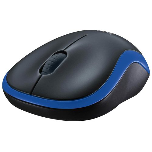 Мышка офисная Logitech M185 (синий)