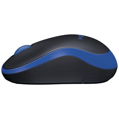 Мышка офисная Logitech M185 (синий)