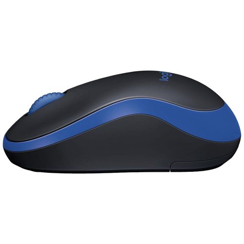 Мышка офисная Logitech M185 (синий)