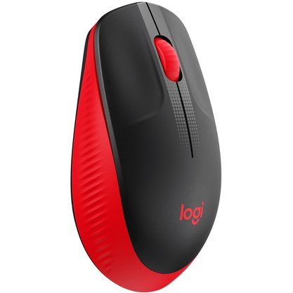 Мышка офисная Logitech M190 (красный)