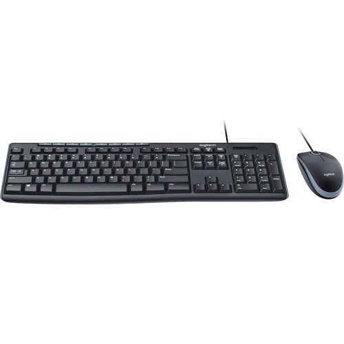 Набор периферии Клавиатура + мышь Logitech MK200