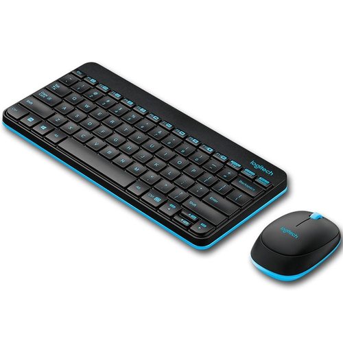 Набор периферии Клавиатура + мышь Logitech MK245 Nano (черный)