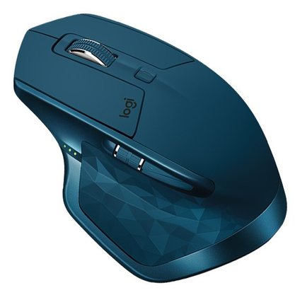 Мышка офисная Logitech MX Master 2S (бирюзовый)
