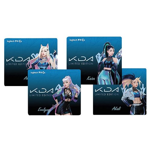 Коврик для мыши Logitech Mouse Pad 400x460 League of Legends K/DA Kaisa