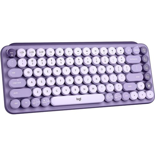 Клавиатура офисная Logitech POP Keys Cosmos (лавандовый)