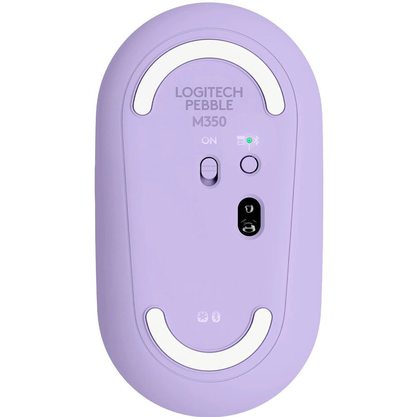 Мышка офисная Logitech M350 Pebble Lavender Lemonade (лавандовый)