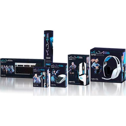 Игровые наушники Logitech G733 Lightspeed Wireless League of Legends (LoL) K/DA