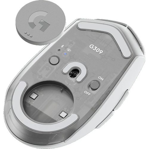 Игровая мышка Logitech G309 Lightspeed (белый)