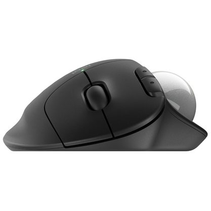 Мышка офисная  Logitech Ergo M575S (черный, серебристый шарик)