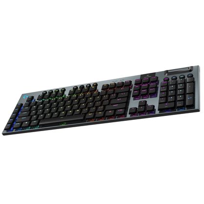 Игровая клавиатура Logitech G915 X Lightspeed Tactile (черный)
