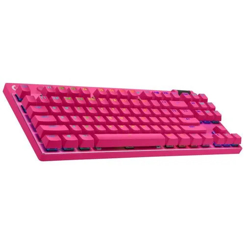 Игровая клавиатура Logitech G Pro X TKL GX Brown Taktile 920-012139 (пурпурный)