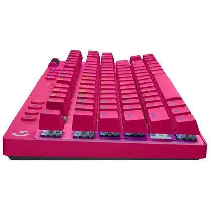 Игровая клавиатура Logitech G Pro X TKL GX Brown Taktile 920-012139 (пурпурный)
