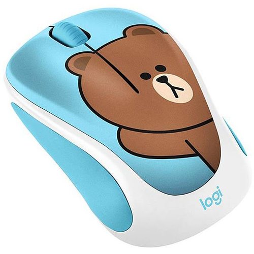 Мышка офисная Logitech Line Friends mouse (Brown)