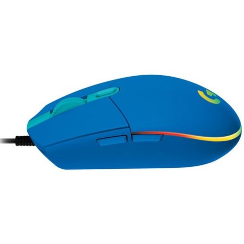 Игровая мышка Logitech G102 Lightsync (голубой)