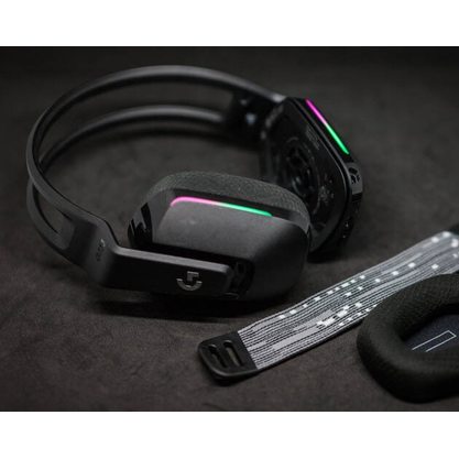 Игровые наушники Logitech G733 Lightspeed Wireless (черный)