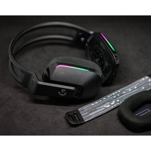 Игровые наушники Logitech G733 Lightspeed Wireless (черный)