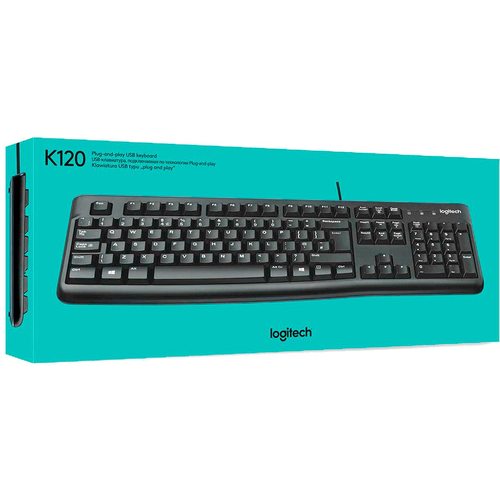 Клавиатура офисная Logitech K120