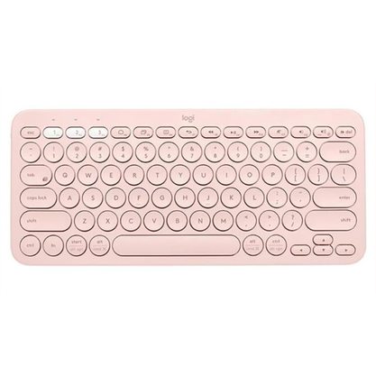 Клавиатура офисная Logitech K380 Multi-Device Rose (розовый)
