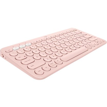 Клавиатура офисная Logitech K380 Multi-Device Rose (розовый)