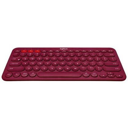 Клавиатура офисная Logitech K380 Multi-Device (красный)
