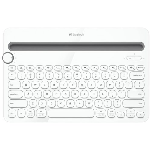 Клавиатура офисная Logitech K480 Bluetooth Multi-Device Keyboard (белый)