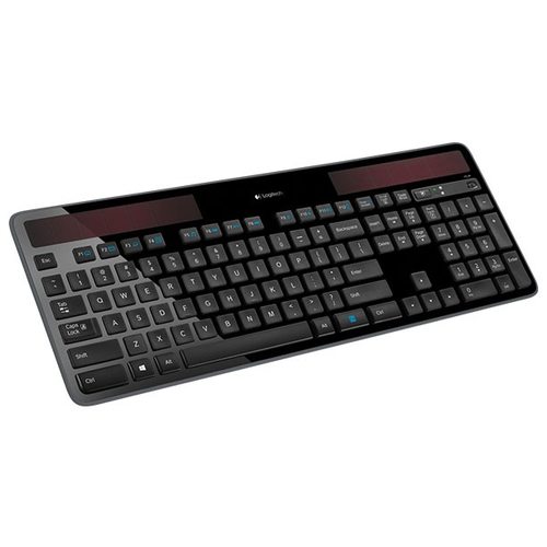 Клавиатура офисная Logitech K750 Solar (черный)