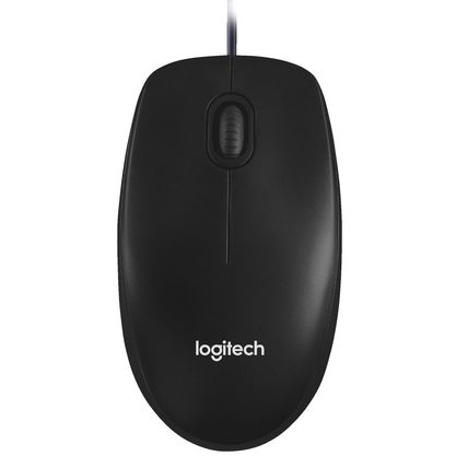 Мышка офисная Logitech M100R (черный)