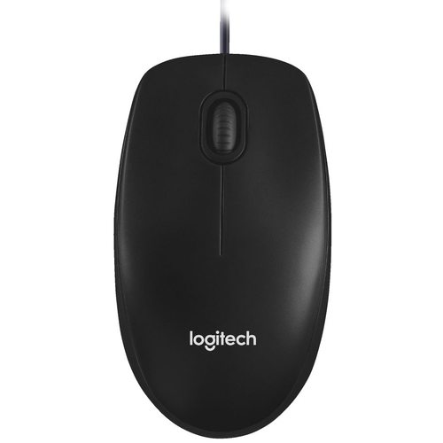 Мышка офисная Logitech M100R (черный)