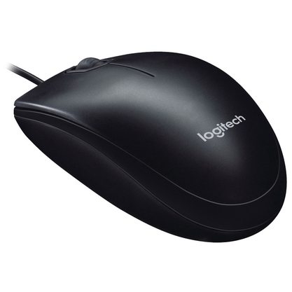 Мышка офисная Logitech M100R (черный)