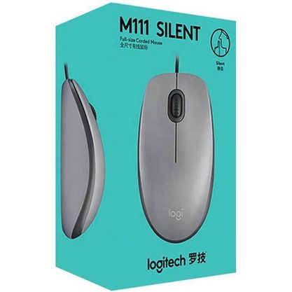 Мышка офисная Logitech M111 Silent